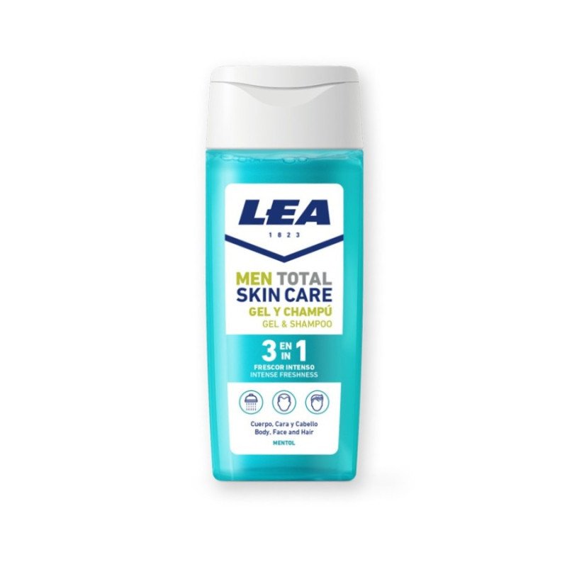 Gel de Duche & Champô 3 em 1 100 ml Lea