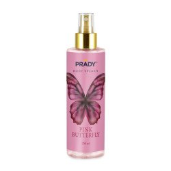 CORPS SPLASH PAPILLON ROSE 250ML. (1,70€ UNITÉ) PACK 12 PRADY