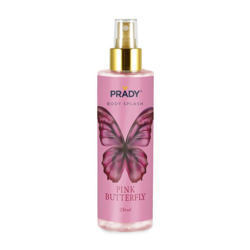CORPS SPLASH PAPILLON ROSE 250ML. (1,70€ UNITÉ) PACK 12 PRADY