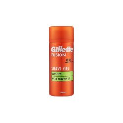 GEL À RASER FUSION X5 ACTION 75ML. (1,98€ UNITÉ) PACK 6 GILLETTE
