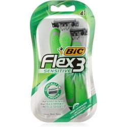 RASOIR FLEX SENSITIVE 3 (4 UNITÉS) BIC