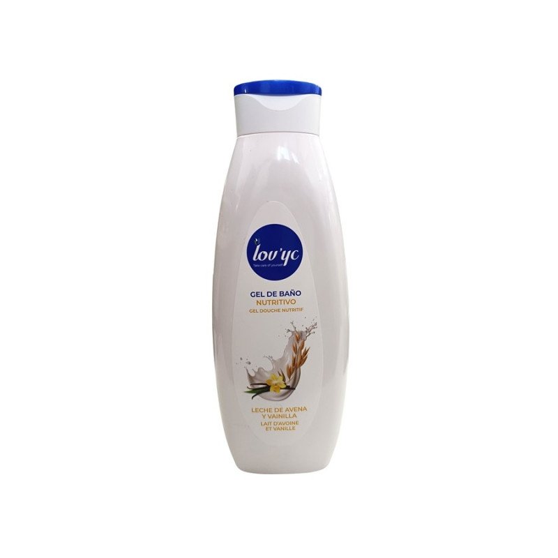 GEL DE DUCHA LECHE DE AVENA Y VAINILLA 750ML. LOV'YC
