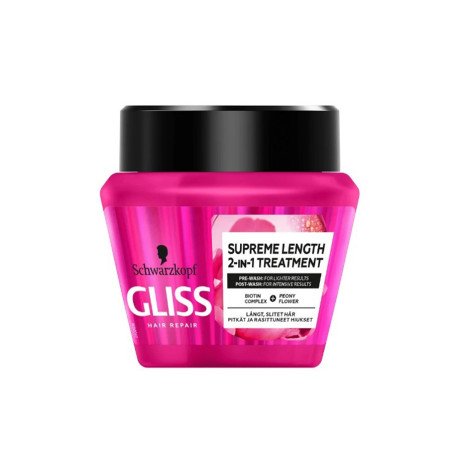 MÁSCARA CAPILAR DE COMPRIMENTO SUPREMO 300ML. GLISS