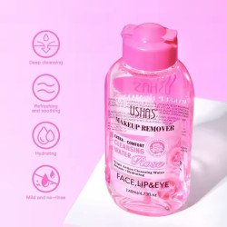 DESMAQUILLANTE FACIAL ROSE TRIPLE ACCION 138ML. USHAS