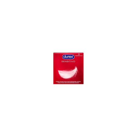 PRÉSERVATIFS DUREX SENSIBLES 3 UNITÉS