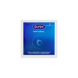 PRESERVATIVOS NATURAIS 3 UNIDADES DUREX