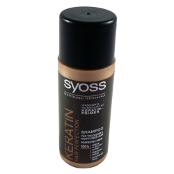SHAMPOO DE QUERATINA PARA CABELOS SECOS E FRACOS 50ML. SYOSS