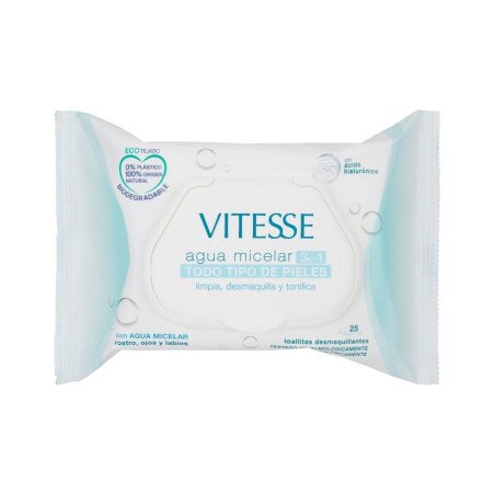VITESSE 3 IN 1 MICELLAR MAKEUP REMOVER WIPES