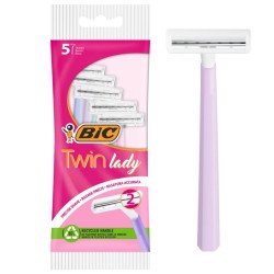 TWIN LADY 2 RAZOR (5 UNITS) BIC