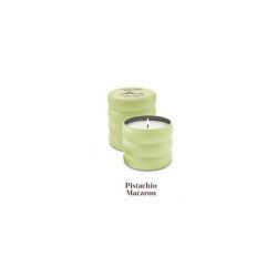 PASTISSERIE PISTACHIO MACARON SCENTED CANDLE 150GR. 40H.(2.5€ UNIT) PACK 8 THE FRUIT COMPANY