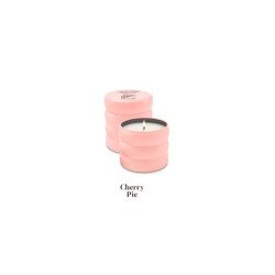 SCENTED CANDLE PASTISSERIE CHERRY PIE 150GR. 40H.(2.5€ UNIT) PACK 8 THE FRUIT COMPANY