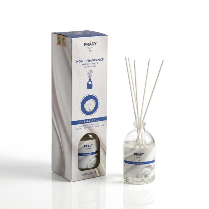 MIKADO BLUE CREAM AIR FRESHENER 100ML.(€1.60 UNIT) PRADY 12 PACK