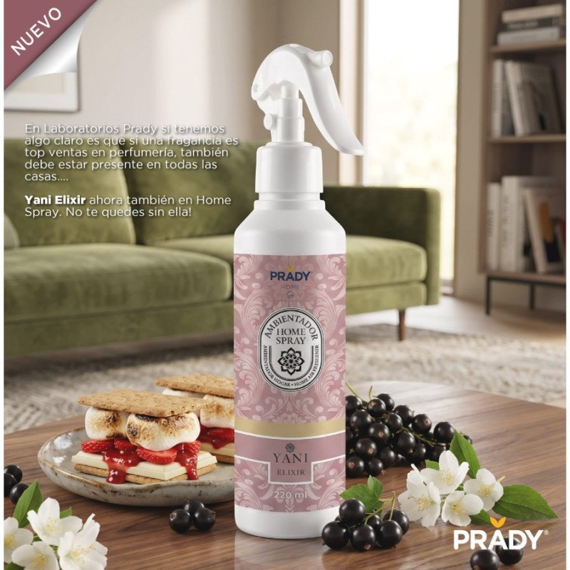 YANI ELIXIR Ambientador SPRAY 220ML. PRADY