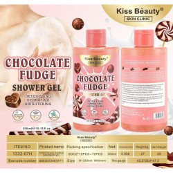 GEL DOUCHE FUDGE AU CHOCOLAT 300ML. BAISER BEAUTÉ