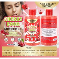 GEL DOUCHE CERISE BOOM 300ML. BAISER BEAUTÉ