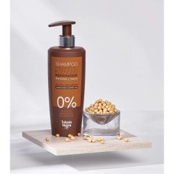 SHAMPOO REPARADOR INTENSIVO SEM SULFATOS LOW POO 500ML. TULIPA PRETA