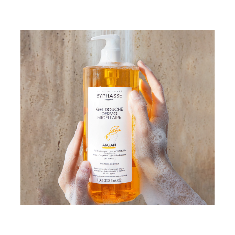 Shower Gel Dermo-Micellar Argan 1 L Byphasse
