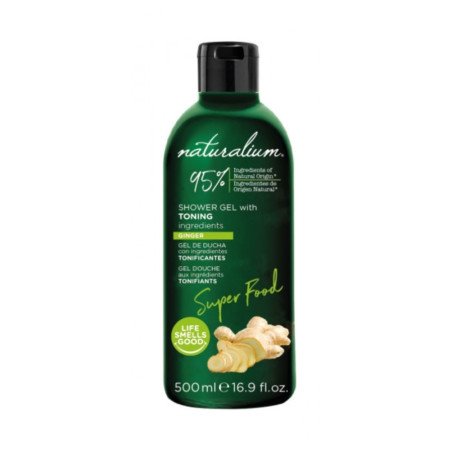 GEL DE BANHO DE GENGIBRE NATURAL 500ML. NATURALIUM