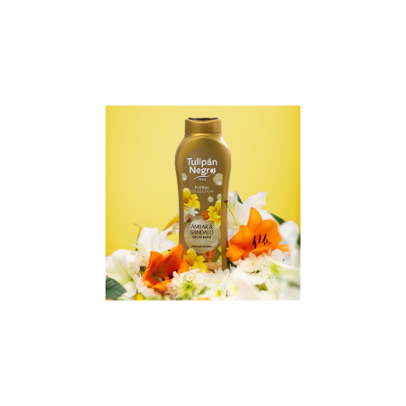 GEL DE DUCHE ÂMBAR SÂNDALO 650ML. TULIPA PRETA