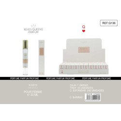 EAU DE TOILETTE WHITE CRYSTALS POUR FEMME 33ML. QUEEN KINGS