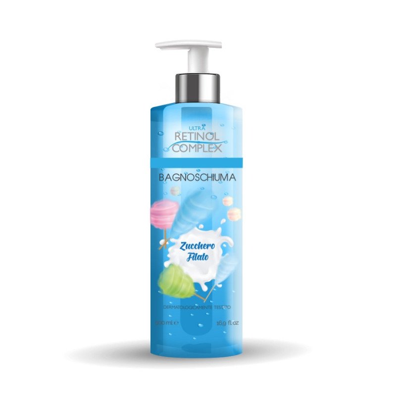 GEL DE DUCHE E BANHO 354 ALGODÃO NUVEM 500ML. COMPLEXO DE RETINOL