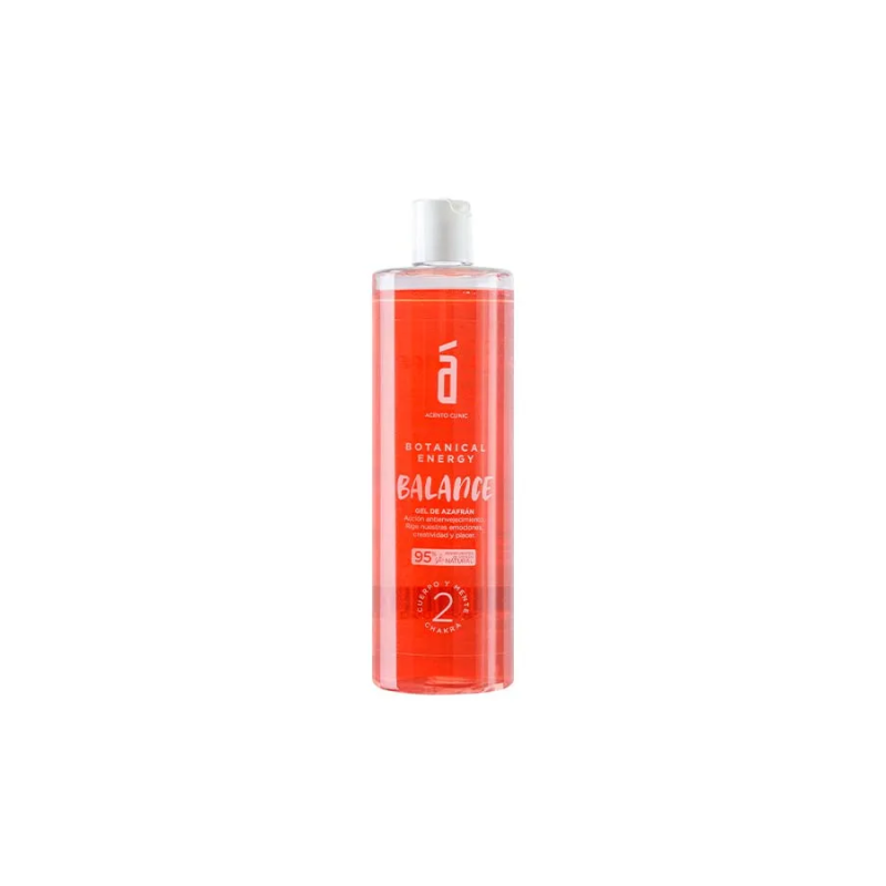 GEL DE DUCHE SAFFRON ENERGY BALANCE 500ML.