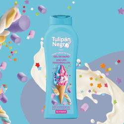 GEL DE DUCHE UNICÓRNIO MARSHMALLOW 650ML. TULIPA PRETA
