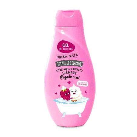 GEL DE BANHO MORANGO E CREME 600ML.(1,89€ UNIDADE) PACK 6 THE FRUIT COMPANY