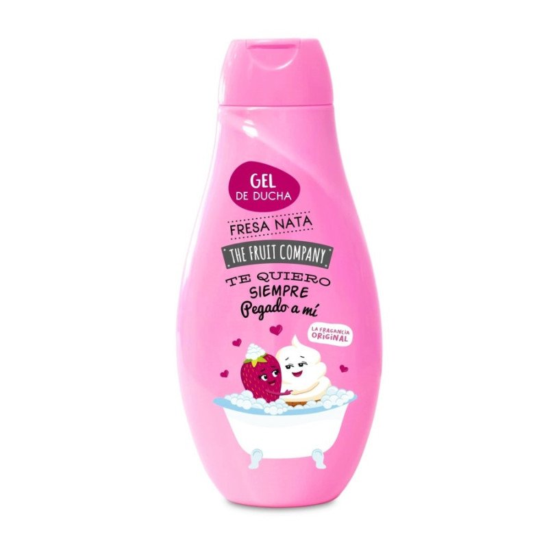 GEL DE BANHO DE MORANGO E CREME 600ML. A EMPRESA DE FRUTAS