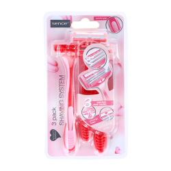 FEMALE RAZOR (€0.99 SET) PACK 12 SENCE