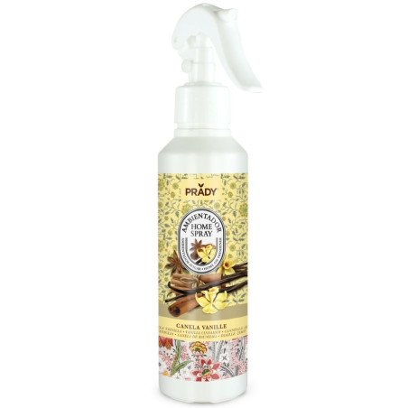 SPRAY Ambientador CANELA BAUNILHA 220ML. PRADY
