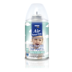 CHILDREN'S AUTOMATIC AEROSOL REFILL 250ML.(€1.09 UNIT)PACK 6 ROMAR