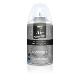 INVINCIBLE AUTOMATIC AEROSOL REFILL 250ML.(€1.09 UNIT)PACK 6 ROMAR