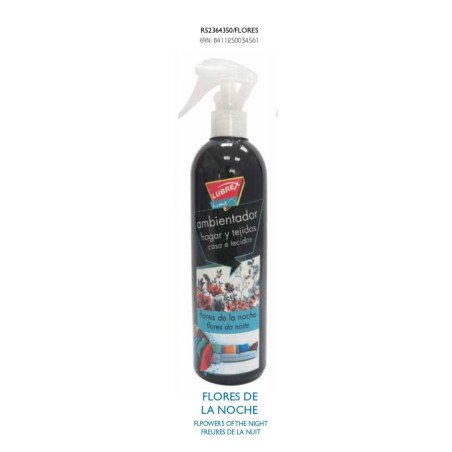 FRESCADOR + FLORES TÊXTEIS DA NOITE 350ML. LUBREX