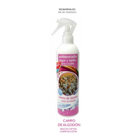 AROMIZADOR DE CAMPO DE ALGODÃO + TÊXTIL 350ML. LUBREX