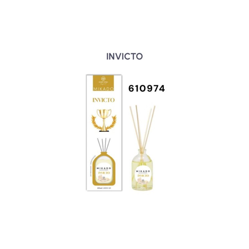 MIKADO INVICTO AIR FRESHENER 100ML. NATURMAIS