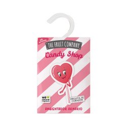AMBIENTADOR DE ARMARIO PIRULETA DE CORAZON(1.06€ UNIDAD) PACK 12 THE FRUIT COMPANY