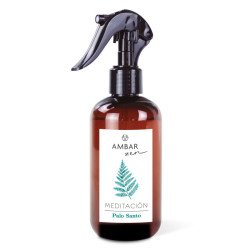 PALO SANTO MEDITAÇÃO ZEN SPRAY AIR FRESHENER 220ML. ÂMBAR