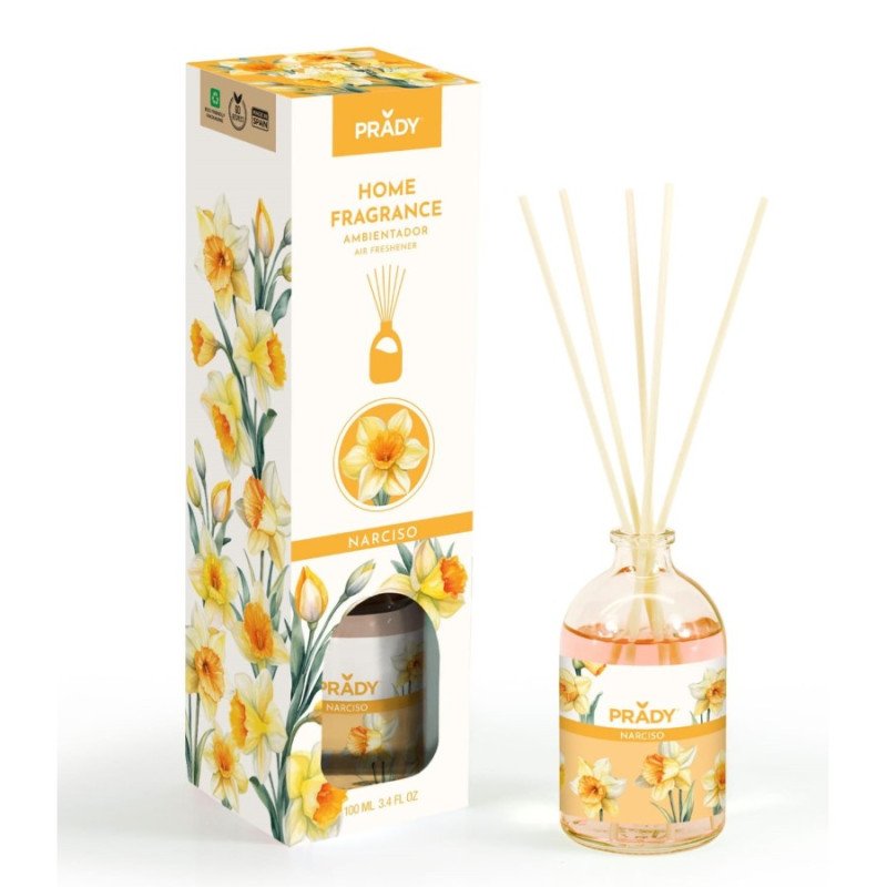 Ambientador MIKADO NARCISO 100ML.(€1,60 UNIDADE) PRADY 12 PACK
