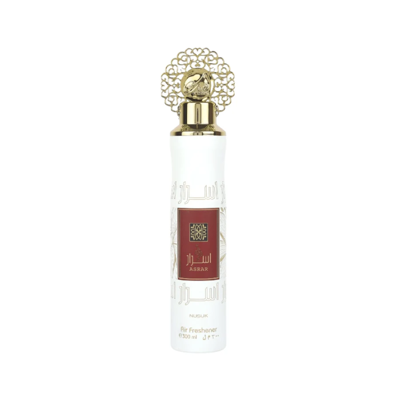 ASRAR SPRAY AIR FRESHENER 300ML.(€2,75 UNIDADE)PACK 12 NUSUK