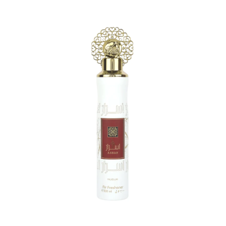 ASRAR SPRAY DÉSODORISANT 300ML.(2,75€ UNITÉ)PACK 12 NUSUK