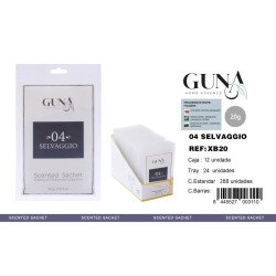 ENVELOPPE PARFUMÉE SELVAGGIO (0,99€ UNITÉ) PACK 24 GUNA HOME