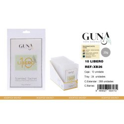 ENVELOPPE PARFUMÉE LIBERO (0,99€ UNITÉ) PACK 24 GUNA HOME