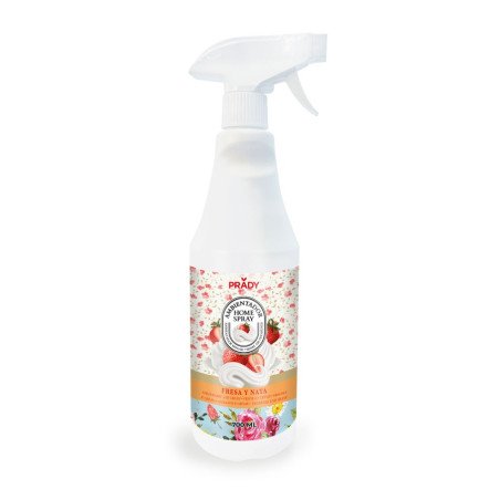 AFRESCADOR DE AR ​​MORANGO E CREME SPRAY 700ML. PRADY