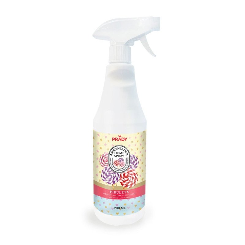 DÉSODORISANT D'AIR EN SPRAY LOLLIPOP 700ML. PRADY