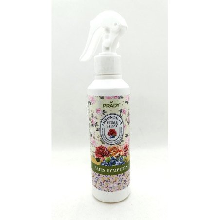 SPRAY DÉSODORISANT D'AIR BAIES SYMPHONY 220ML. PRADY