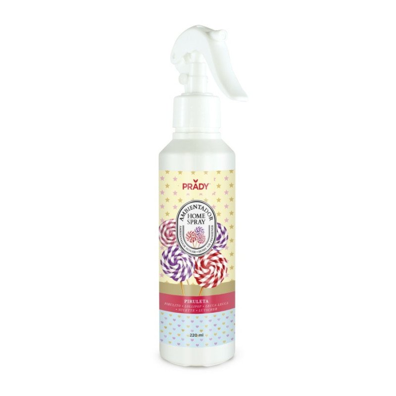 DÉSODORISANT D'AIR EN SPRAY LOLLIPOP 220ML. PRADY