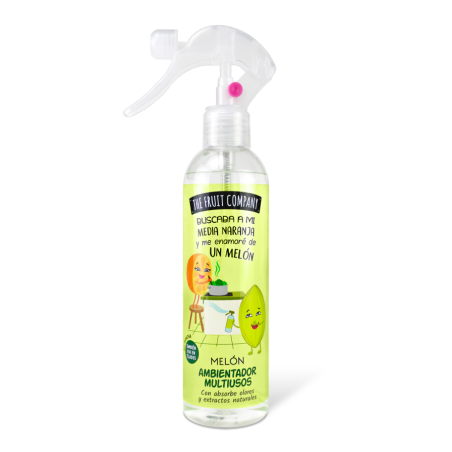 DÉSODORISANT MULTIUSAGE MELON SPRAY 250ML. (1,59€ UNITÉ) PACK 12 THE FRUIT COMPANY