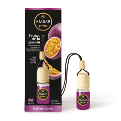 DÉSODORISANT D'AIR POUR VOITURE FRUITS DE LA PASSION 6,5ML. (1,39€ UNITÉ) PACK 14 AMBRE