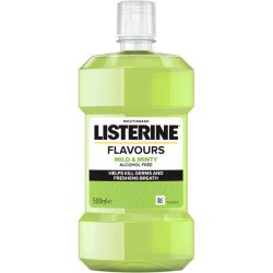 ENJUAGUE BUCAL MENTA SUAVE 500ML.(2.49€ UNIDAD) PACK 6 LISTERINE